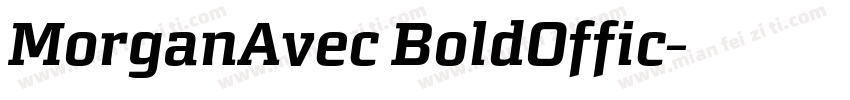 MorganAvec BoldOffic字体转换